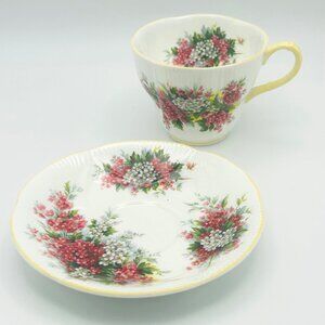 Collectable Royal Albert Blossom Time, Hawthorn England, Vintage Fine Bone China